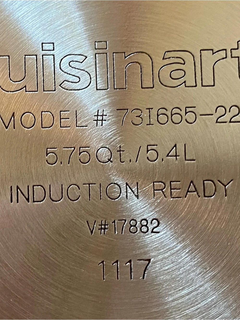 Cuisinart Stainless Steel Stock Pot - 5.75 Quart, No Lid